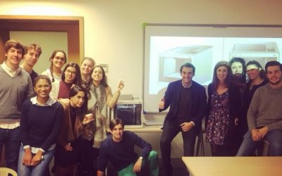 Dr. Cicero at the University Europea of Madrid