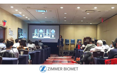 Il dott. Giuseppe Cicero allo Zimmer-Biomet resident Symposium