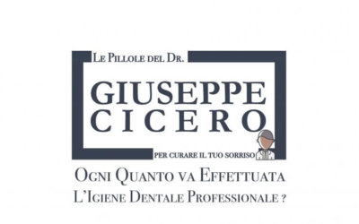 Ogni quanto va effettuata l’igiene dentale professionale ?