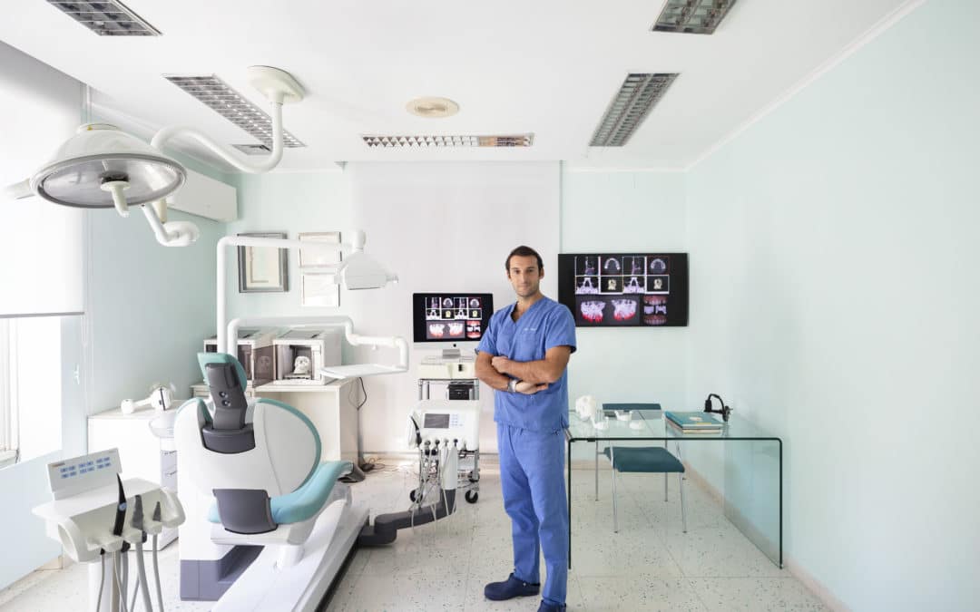 Sala operatoria Clinica Cicero - Misure contrasto Coronavirus dentista